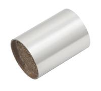 YUQUDGELKY Silenziatore Di Scarico Completo Universale Per Moto Da 35/42/48/53 Mm Con Catalizzatore DB Killer Eliminazione Del Rumore(35X50MM)