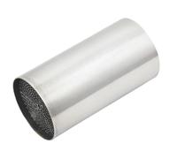 YUQUDGELKY Silenziatore Di Scarico Completo Universale Per Moto Da 35/42/48/53 Mm Con Catalizzatore DB Killer Eliminazione Del Rumore(53X100MM)