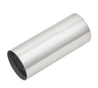 YUQUDGELKY Silenziatore Di Scarico Completo Universale Per Moto Da 35/42/48/53 Mm Con Catalizzatore DB Killer Eliminazione Del Rumore(42X100MM)