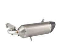 YUQUDGELKY Silenziatore Di Scarico Escape Per ATV Con Raccordo Slip-on Per Can Am Per Renegade 1000/1000 XXC/XMR 2012 2013 2014 2015-2025