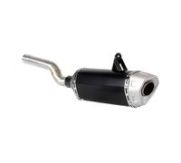 YUQUDGELKY Silenziatore Di Scarico Per Moto ATV Escape Con Tubo Di Collegamento Per Can Am per Outlander 850 850 XT/XMR MAX 850 2016-2023(NERO)