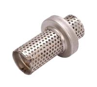 YUQUDGELKY Silenziatore Di Scarico Universale Da 51 Mm A 60 Mm DB Killer Rimovibile Silenziatore Di Scarico In Acciaio Inox Per Moto Raccordo Per Marmitta(60.5mm*100mm)