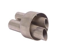 YUQUDGELKY Silenziatore Di Scarico Universale Per Moto Da 54.5Mm DB Killer, Silenziatore Rimovibile Riduzione Del Rumore Modificato(Stile B)