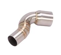 YUQUDGELKY Silp On Per Benelli BJ300GS BJ300 GS 302R Tubo Di Collegamento Centrale Per Sistema Di Scarico Per Moto 51 Mm