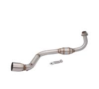 YUQUDGELKY Sistema Di Scarico Completo Per Moto Modificato Marmitta Da 51 Mm Raccordo Anteriore Per Msx125 2013 2014 2015 2016 2017 2018 2019 2020(Style C)