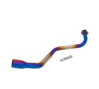 YUQUDGELKY Sistema Di Scarico Completo Per Moto Modificato Marmitta Da 51 Mm Raccordo Anteriore Per Msx125 2013 2014 2015 2016 2017 2018 2019 2020(Stile B)