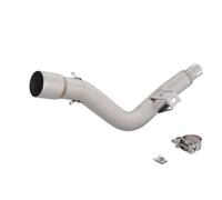YUQUDGELKY Sistemi Di Scarico Per Moto Per CRF300L ABS Rally 2021 2022 2023 2024 2025 Collettore Raccordo Centrale Anteriore Silenziatore Slip-on Da 51 Mm(Stile A)