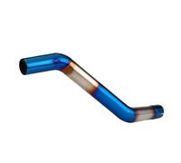YUQUDGELKY Slip-On Per CFMOTO NK400 NK650 NK 650 Sistema Di Scarico Per Moto Terminale Di Scarico Modificato Raccordo Centrale A Gomito Da 51 Mm(Style D)
