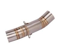 YUQUDGELKY Slip-On Per NX500 NX 500 Anno 2024 Terminale Di Scarico Da 51 Mm Raccordo Centrale In Acciaio Inox Per Moto