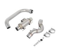 YUQUDGELKY Slip On Per Triumph Per Speed 400 Per Scrambler 400X 2024 2025 Sistemi Di Scarico Completi Per Motociclette Escape Con Tubo Di Collegamento Anteriore