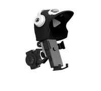 YUQUDGELKY Supporto Per Telefono Cellulare Per Moto Per Casco Piccolo Universale Maniglia Per Gravità(Maniglia)