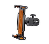YUQUDGELKY Supporto Tablet Portatile 2In1 Per Palestra Interna Tapis Roulant Manubrio Staffa Per Bici Moto Per Telefono Cellulare 4.7-14 Pollici(Arancia)