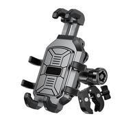 YUQUDGELKY Supporto Telefono Mozzo Forcella Moto Smorzatore Vibrazioni Anti-Shake Utilizzo Con Una Mano Porta Cellulare Per 5.4-7.2