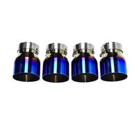 YUQUDGELKY Terminale Di Scarico In Acciaio Inox Nero Per M2 M3 M4 F80 F82 F83 F84 F87 Ugello Di Scarico Blu Per Terminali Di Scarico(Blu)