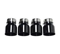 YUQUDGELKY Terminale Di Scarico In Acciaio Inox Nero Per M2 M3 M4 F80 F82 F83 F84 F87 Ugello Di Scarico Blu Per Terminali Di Scarico(NERO)