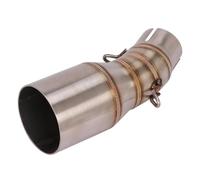 YUQUDGELKY Terminale Di Scarico Slip-On Per B&MW C400 C400X C400GT 2018 2019 2020 Silenziatore Centrale In Acciaio Inox