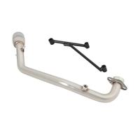 YUQUDGELKY Terminale Di Scarico Slip On Per SYM Per HUSKY 150 ADV Per Adventure XS150T-12 Modificato 51 Mm, Terminale Di Scarico Escape Moto Raccordo Anteriore