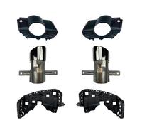 YUQUDGELKY Terminali Di Scarico Per Paraurti Posteriore Marmitta Turbo Per Mercedes Per Benz GLA H247 GLA200 220 250 GLA35 AMG 2020+