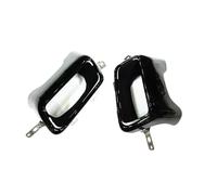 YUQUDGELKY Terminali Di Scarico Posteriori Quadrati Neri/argento Per Land Rover Per Range Rover Sport 2013 2014 2015 2016 2017 2018(NERO)