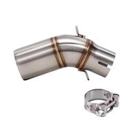 YUQUDGELKY Tubo Di Collegamento Centrale Per Marmitta Di Scarico Per Moto Connettore Slip-on Per B&MW C 600 Sport C650 GT C600 C650GT 2012 2013 2014 2015