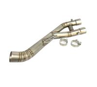 YUQUDGELKY Tubo Di Collegamento Centrale Per Marmitta Di Scarico Per Moto Parti Slip-on Centrale Per Y&amaha YZF-R1 R1 R1M MT10 2015-2021