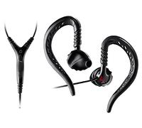 Yurbuds Ironman Focus Pro Auricolari Sportivi con Supporto Dietro L'Orecchio, con Microfono, 3 Pulsanti, Compatibili con i Dispositivi Apple, Nero