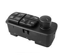 Yurefax 0045455913 Interruttore for specchietto retrovisore, for Mercedes-Benz, camion auto A0045455913 Interruttore for finestrino di controllo alimentazione Interruttore alzacristalli auto