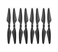 Yurefax 1/2/4 Paia di Viti di Base dell'elica Pieghevole a sgancio rapido, Chiave Inglese for eliche, Pale, Accessori for droni RC for aeromobili, for HUBSAN, Zino H117S Elica per droni(4pairs)