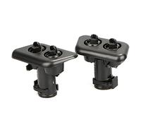Yurefax 1 paio di ugelli for rondella di spruzzo d'acqua for fari auto sinistra destra, for BMW, serie 5 E39 520i 520d 523i 540iP 525d 525i 525tds 528i 530d Ugello lavafari