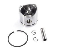 Yurefax 1 Set Kit fasce elastiche cilindro motosega Big Bore 38mm, for Husqvarna, 137 Motore motosega motosega Sostituisci pezzi di ricambio pistone Kit pistone per motosega