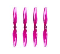 Yurefax 16 Pezzi/8 Paia T4030 4 Pollici 2 Pale elica Compatibile con 1404 Motore FPV Kit Drone da Corsa Elica per droni(Crystal Purple)