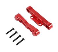 Yurefax 1Set Supporto for Braccio Sospensione Inferiore Posteriore in Metallo, for Arrma, for Kraton, for Senton, for Typhon, for Talion, for Auto RC 1/8 Collegamento di Sospensione(Rot)