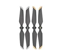 Yurefax 2 Paia 7238F Props Drone Eliche Eliche Pieghevoli a Sgancio Rapido Lame Accessori, for DJI, for Mavic Air 2S Elica per droni(Silver ADD Gold)