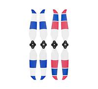 Yurefax 2 Paia 7238F Props Drone Eliche Eliche Pieghevoli a Sgancio Rapido Lame Accessori, for DJI, for Mavic Air 2S Elica per droni(Blue Set)