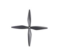 Yurefax 2 Paia, for DJI, 1038 Elica 1038 Eliche in Fibra di Carbonio CF Lame da 10 Pollici, for DJI, F450 F550 Drone Quadcopter 10x3.8 8mm Elica per droni
