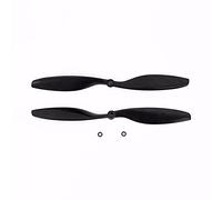 Yurefax 2 Pezzi 10x4.5 1045 Lama dell'elica in Fibra di Carbonio CW CCW eliche 10 Pollici F450 F550 Drone RC Parti Foro 8 mm Accessorio di Ricambio Elica per droni