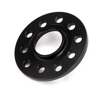 Yurefax 2 pezzi 3/5/8/10/12mm PCD 5x100 CB 54.1mm adattatore distanziale ruota 5 alette distanziatore ruota in alluminio vestito, for Toyota, Crown GT2000 Prius Distanziale per ruote(BLACK 2pcs 10mm B