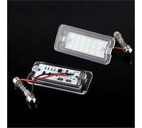 Yurefax 2 pezzi, for Fiat, 500 500C/Abarth 500 2007-2016 Lampade for targa posteriori a LED bianche allo xeno senza errori Luce targa