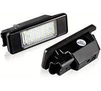 Yurefax 2 pezzi luce targa numero lampada bianca, for Peugeot, 207 2004-2012 307 2001-2008 308 2007-2013 3008 5D Crossover 08-12 Luce targa