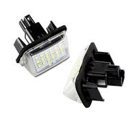 Yurefax 2 pezzi luci targa auto bianche senza errori, for Toyota, Corolla, Camry, Yaris, Prius C Ractis Verso, Vitz Avensis Luce targa