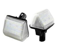 Yurefax 2 pezzi luci targa bianche senza errori, for Mazda, CX-7 CX7 2007 2008 2009 2010 2012 for CX-5 CX5 2013 2014 lampada Luce targa