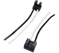 Yurefax 2 pezzi precablati H7 2 pin sostituzione faro lampadina di riparazione connettore spina presa filo telai Adattatore per presa lampadina fari auto