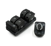 Yurefax 2 pezzi Set pulsante interruttore di controllo specchio | alzacristallo elettrico, per Audi, A4 S4 B6 B7 RS4, per Seat, Exeo 8E0 959 851 4F0 959 565