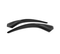 Yurefax 2 pezzi universale for auto SUV deflettore anteriore spoiler splitter diffusore paraurti Canard labbro corpo pale paraurti splitter