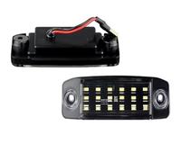 Yurefax 2 pz 12 v Bianco 18 s, for Hyundai, for Kona 2017- for I40 CW 2011-2PC Luce SMD Luci Targa Auto Luce targa