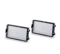 Yurefax 2 pz/lotto Numero Bianco Luci Targa, for Seat, for Ibiza 6L Ab Arosa Altea Cordoba MK1 MK2 Leon 1M Troppo 5P 2004-2009 Luce targa