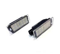 Yurefax 2 pz Numero Luci Della Targa for Canbus Nessun Errore 12 V Colore Bianco for Twingo for Clio for Espace Laguna Master Megane Luce targa