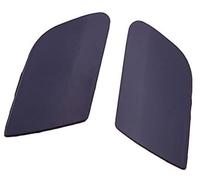Yurefax 2 pz Sinistra Destra Paraurti Anteriore Faro Lavafari Ugello Jet Copertura Nera, for VW, for GTI, for Coniglio, for Jetta, MK5 1k5 955 110a Copertura lavafari
