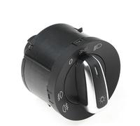 Yurefax 3C8941431B 3C8941431C 10 Pin Faro Fendinebbia Interruttore di Controllo Lampada 5ND941431C, for VW, for Jetta, for Gli MK5 MK6, for Passat, for B6 B7, for Rabbit Fendinebbia(BLACK 3C8941431C)