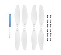 Yurefax 4/8 Pezzi 4726 PropellerDrone Eliche Leggere Lama di Ricambio Ventole alari Parti di Ricambio Accessorio, for DJI, for Mavic, for Mini, 2 Elica per droni(White)